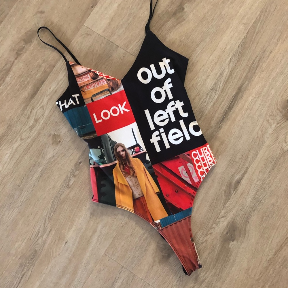 ❗️Zara w/b collection body suit NWT